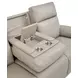 Vernon Dove Gray 86" Zero Gravity Power Reclining Sofa with USB Charging and LED