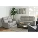 Vernon Dove Gray Zero Gravity Power Reclining Living Room Set