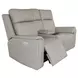 Vernon Dove Gray 73" Zero Gravity Power Reclining Loveseat with USB Charging and Heat Massage