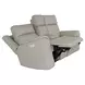 Vernon Dove Gray 73" Zero Gravity Power Reclining Loveseat with USB Charging and Heat Massage
