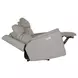 Vernon Dove Gray 73" Zero Gravity Power Reclining Loveseat with USB Charging and Heat Massage