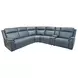 Vernon Admiral 6 Piece Modular Zero Gravity Power Reclining Sectional with Heat Massage and USB Charging