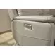 Vernon Dove Gray 6 Piece Modular Zero Gravity Power Reclining Sectional with Heat Massage and USB Charging