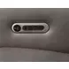 Wyatt Gunmetal Gray Leather Zero Gravity Power Recliner with Power Lumbar and USB Charging