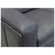 Wyatt Gunmetal Gray Leather 85" Zero Gravity Power Reclining Sofa with Power Lumbar and USB Charging