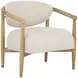 Sigrid Monument Oatmeal Upholstered Lounge Chair