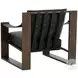Berke Charcoal Black Lounge Chair