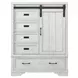 Foundry White Dove 5 Drawer Chifferobe