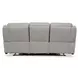 Barnett Cream Leather 87" Power Reclining Sofa With Power Headrest And Lumbar