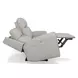 Barnett Cream Leather 87" Power Reclining Sofa With Power Headrest And Lumbar