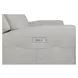 Barnett Cream Leather 87" Power Reclining Sofa With Power Headrest And Lumbar