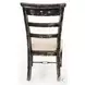Cozy Luxe Black Sand Dining Side Chair Set of 2