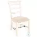 Seabright White Sand Ladderback Dining Chair Set of 2