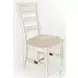 Seabright White Sand Ladderback Dining Chair Set of 2