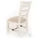 Seabright White Sand Ladderback Dining Chair Set of 2