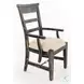 Seabright Black Sand Dining Armchair Set of 2