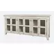Rustic Shores Scrimshaw 6 Door Low Accent Cabinet