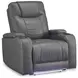Schooner Rocks Slate Power Recliner with USB Charging and LED