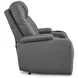 Schooner Rocks Slate Power Recliner with USB Charging and LED