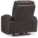 Schooner Rocks Umber Power Recliner with USB Charging and LED