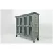 Rustic Shores Surfside 4 Door Accent Cabinet