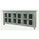 Rustic Shores Surfside 6 Door Low Accent Cabinet