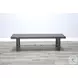 Sagewyn Black Sand 64" Dining Bench with Turnbuckle