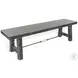 Sagewyn Black Sand 64" Dining Bench with Turnbuckle