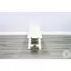 Rustic Refined White Sand 64" Dining Bench with Turnbuckle