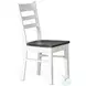 Autumn Echo White Wood Rectangular Dining Room Set