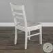 Maple Haze Marble White Dining Chair Set of 2