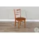 Autumn Echo Rustic Oak Sedona Dining Chair Set of 2