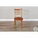 Autumn Echo Rustic Oak Sedona Dining Chair Set of 2