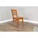 Cozy Luxe Rustic Oak Dining Chair Set of 2