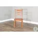 Cozy Luxe Rustic Oak Dining Chair Set of 2