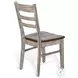 Ember Grace Gray Drop Leaf Round Dining Room Set