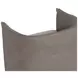 Aria Meg Taupe and Ivanhoe Mineral Upholstered Swivel Lounge Chair