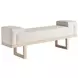 Sunset Key Abbott Beige Upholstered 62" Bed Bench