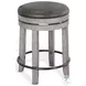 Golden Hearth Alpine Gray Swivel Counter Height Stool Set of 2