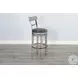Autumn Echo Alpine Gray Swivel Barstool Set of 2