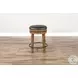 Velden Hollow Buckskin Swivel Counter Height Stool Set of 2