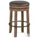 Velden Hollow Natural Swivel Barstool Set of 2