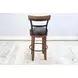 Cozy Luxe Buckskin Swivel Barstool Set of 2