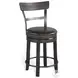 Hearthwood Haven Tobacco Leaf Swivel Counter Height Stool Set of 2