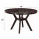 Drake Espresso 48" Round Dining Table