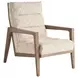Sunset Key Beige Upholstered Hayley Accent Chair
