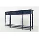Stately Home Navy Sofa Table