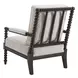 Maarten Ivory Upholstered Accent Chair