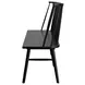 Felix Black Windsor Bench