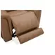 Ranger Oakridge Brown Leather Zero Gravity Power Recliner with USB Charging and Heat Massage